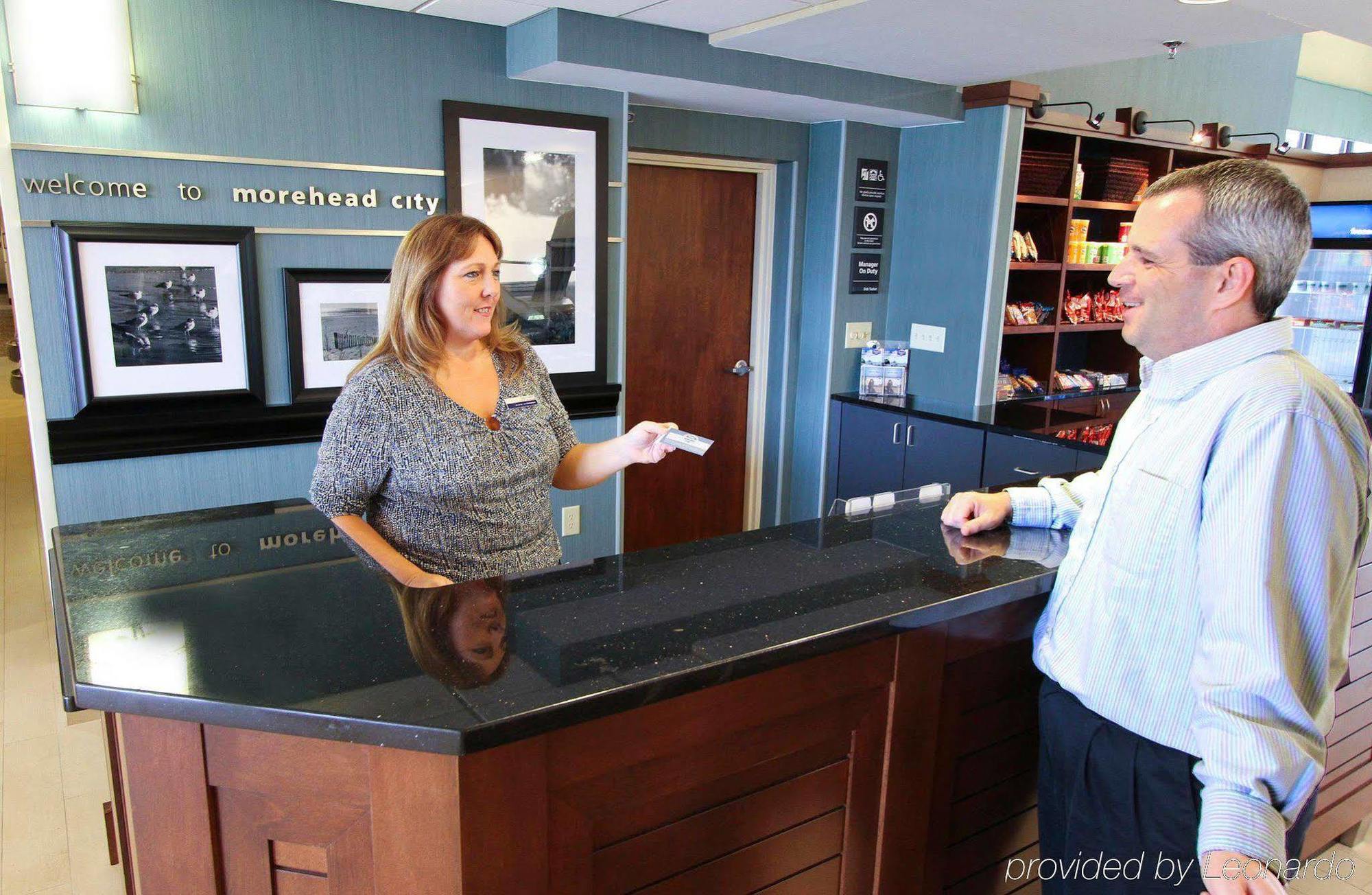 Hampton Inn Morehead City Exteriör bild